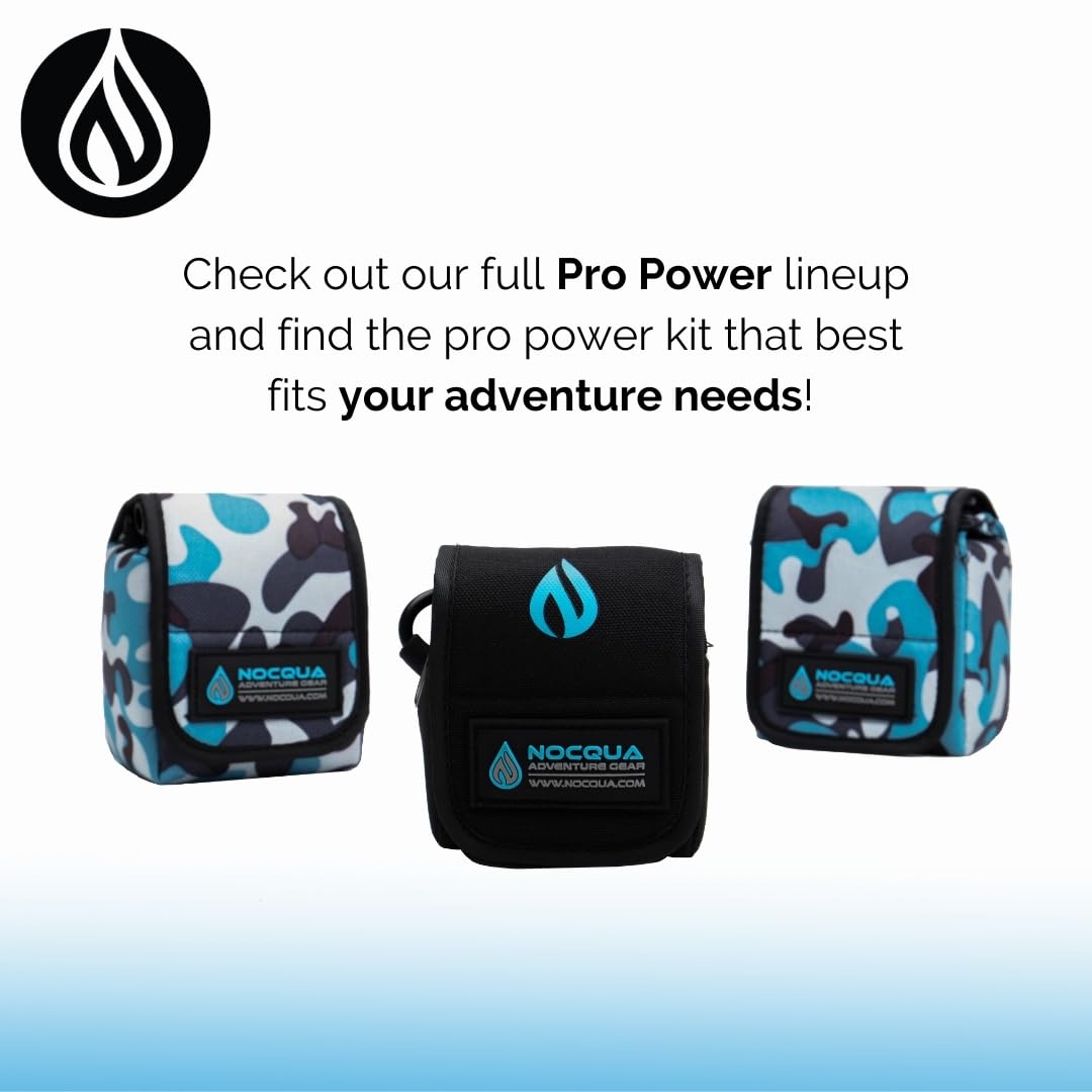 Pro Power Water-Resistant Battery & Charger Kit - Compatible with GPS, Depth & Fish Finders, & Most 12 Volt Electronics