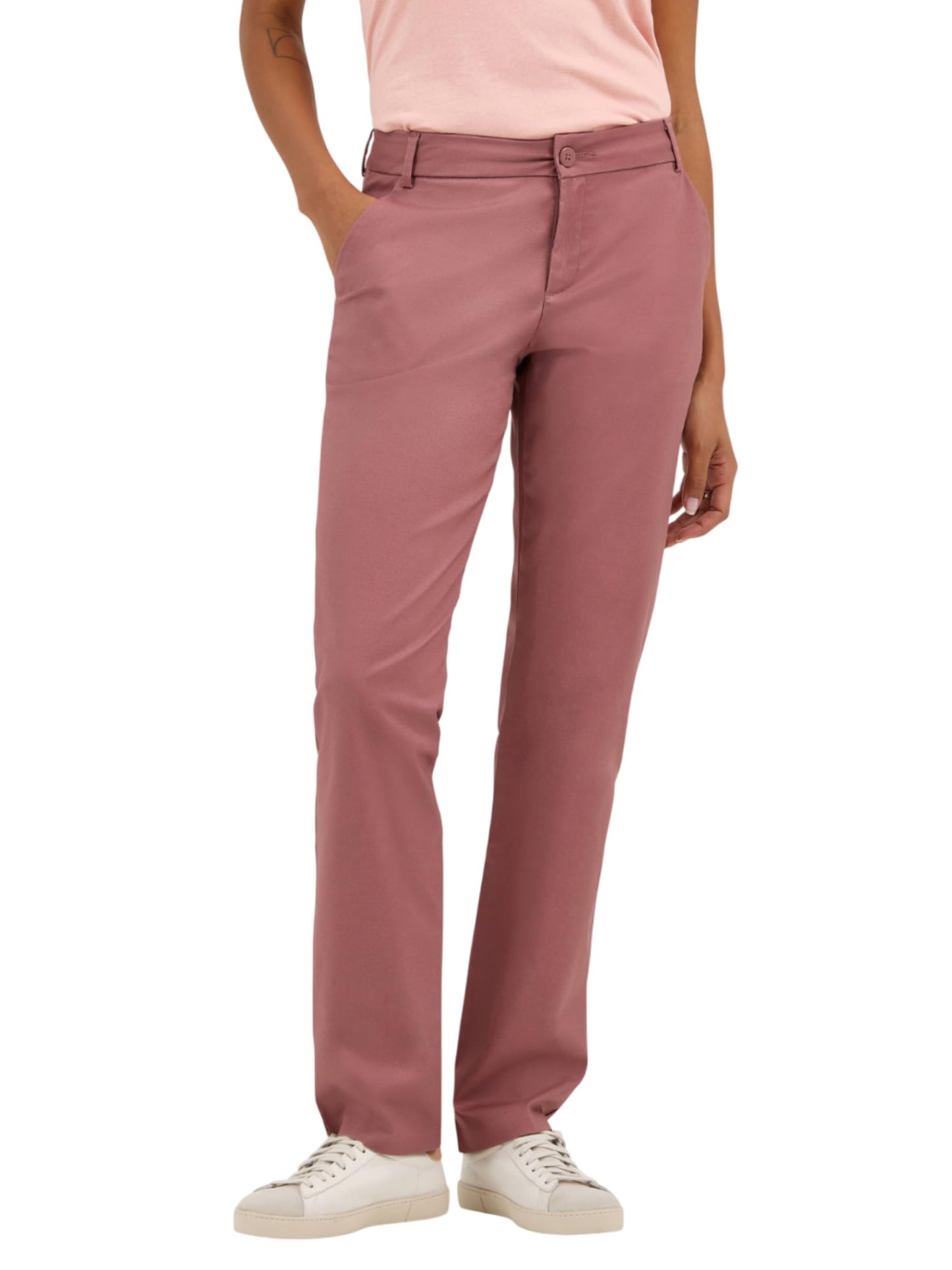 Lee Women's Wrinkle Free Relaxed Fit Straight Leg Pant