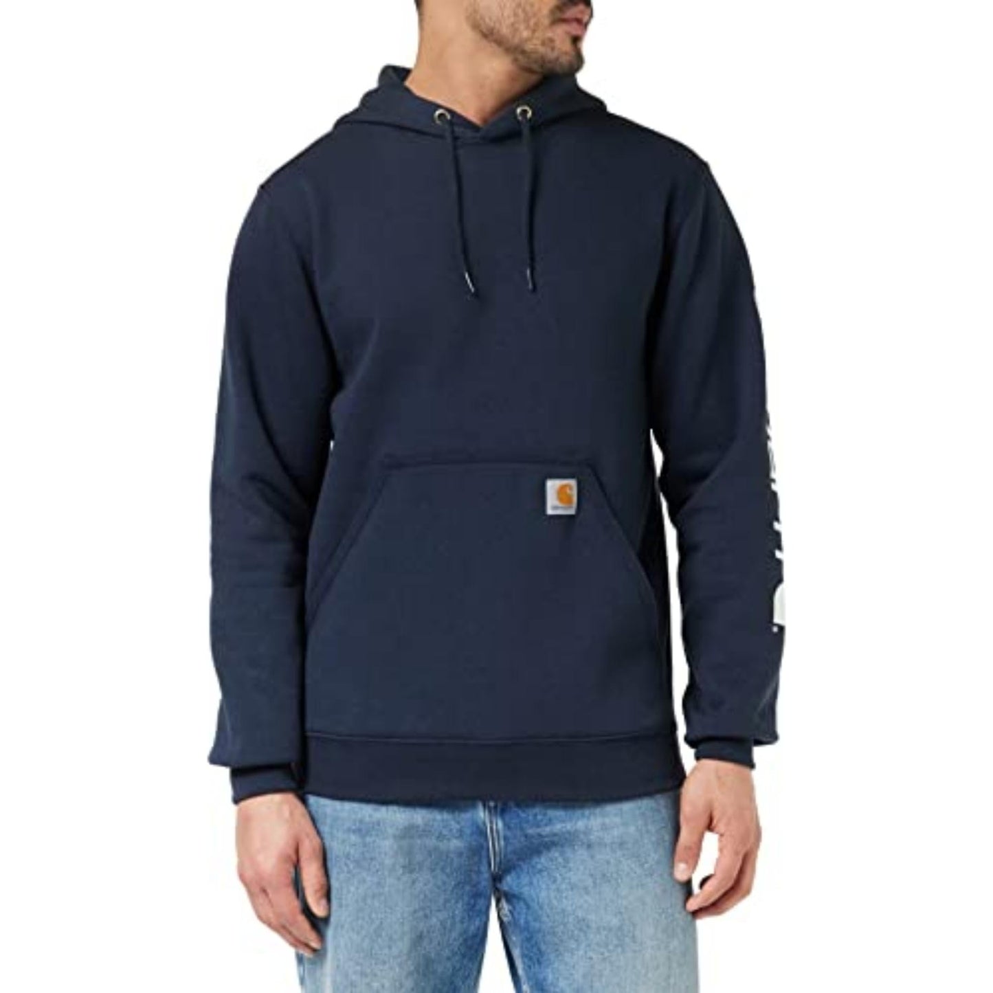 Carhartt Men's K288 Loose Fit Midweight Logo Sleeve Graphic Sweatshirt
