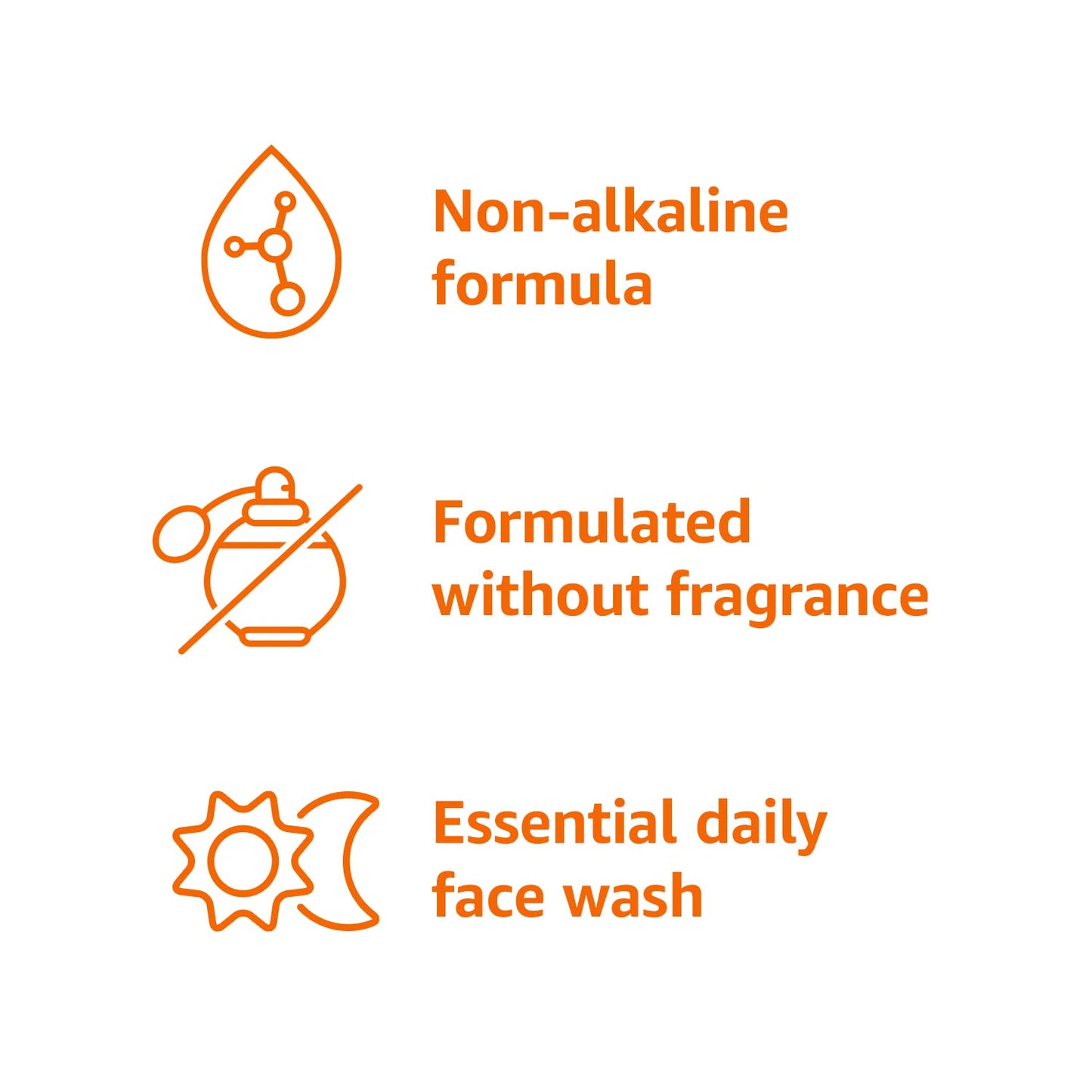 Amazon Basics Daily Facial Cleanser, Face Wash, Fragrance Free, For Gentle Skin, Unscented, 16 fl oz