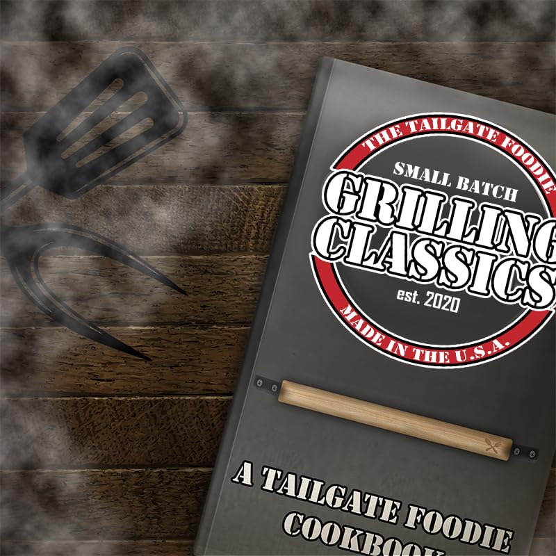 THE TAILGATE FOODIE Rare Pitmaster Gourmet Seasonings | 8 pc Grill Essentials Gift Set | 6 Secret Competition BBQ Spice Blends for Ribs, Pork, Brisket, Chicken, Fish, Steak *Great Christmas Gift*