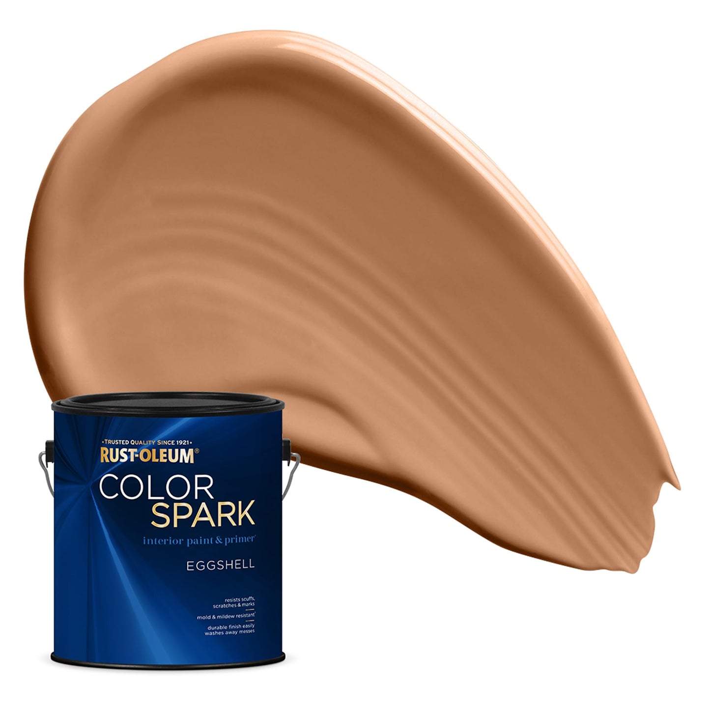 Rust-Oleum Color Spark Interior Paint and Primer in One, Eggshell, Bit of Barley, 1 Gallon