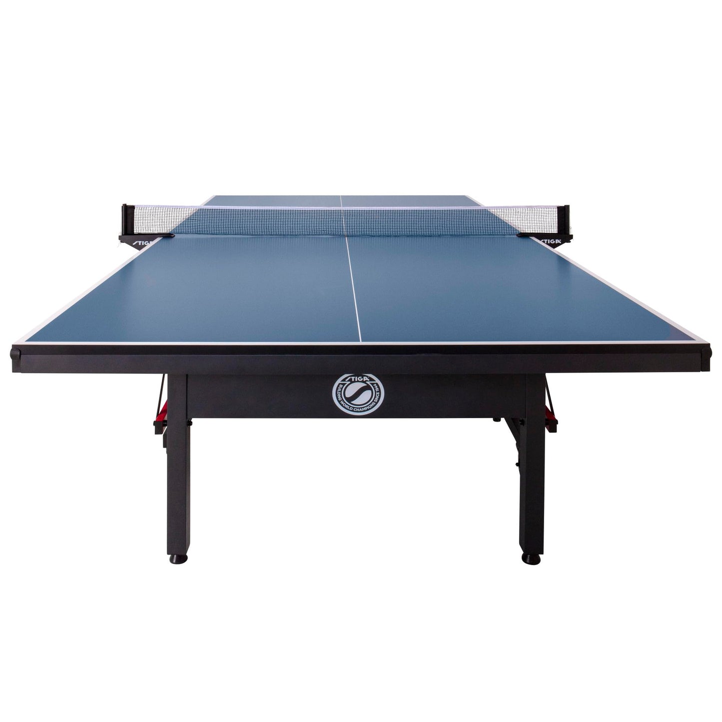STIGA Advantage Series Indoor Ping Pong Table, Foldable Table Tennis Table - 12, 15, 18, and 25mm Tabletops - Quickplay 10-Minute Assembly - Playback Mode - Recreational- to Tournament-Level