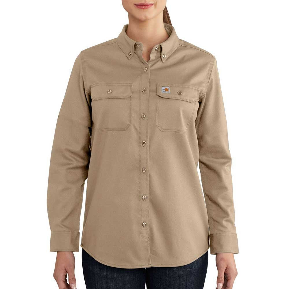 Carhartt Women's Flame Resistant Rugged Flex Twill Shirt