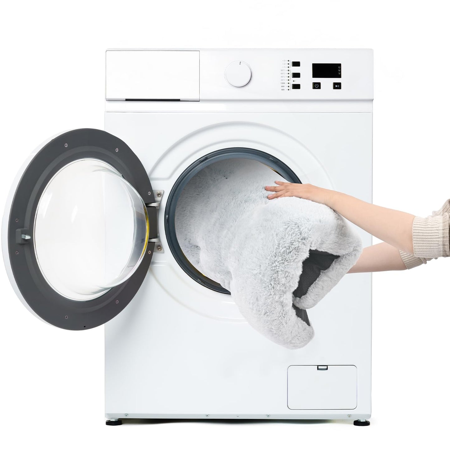 Amazon Basics Small Dog Bed for Crate, Washable Small Dog Mat for Pet Kennel, Anti-Slip, 30x19x3 Inches