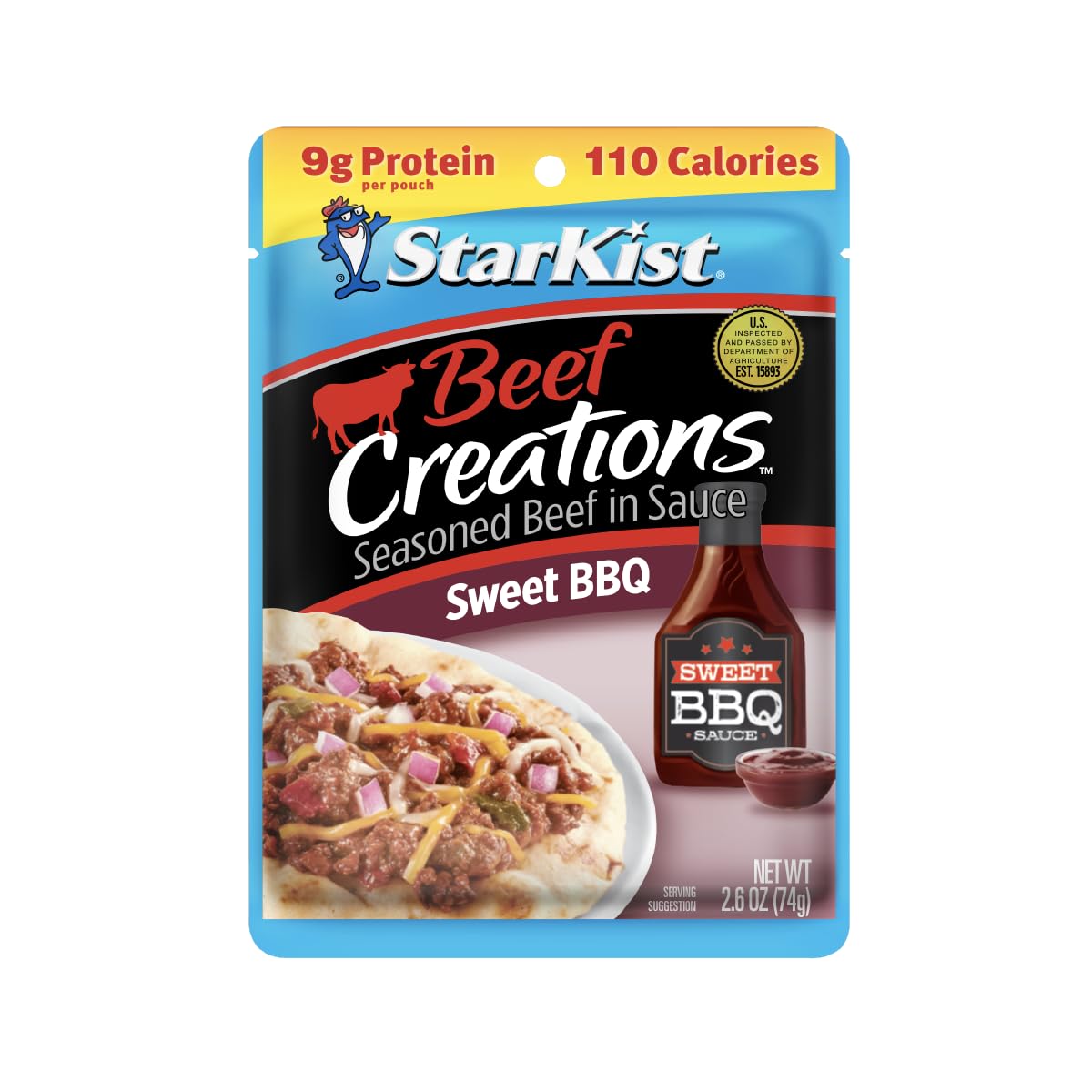 StarKist Chicken Creations, Chicken Salad, 2.6 oz Pouch (Pack of 12)