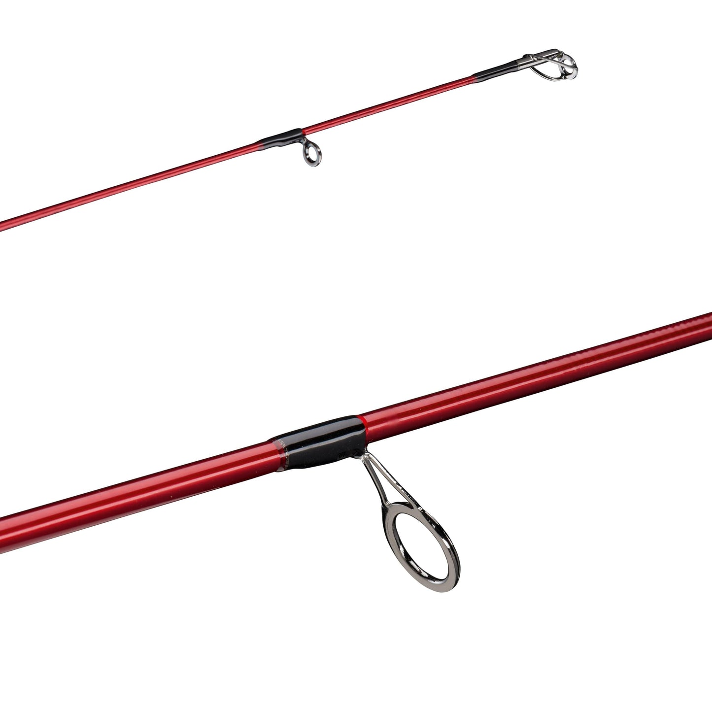 Ugly Stik 6'6" Carbon Walleye Spinning Rod, 2 Piece Fishing Rod, Medium Rod Power, 6-12 lb Line Rating, Lure Rating 1/8-3/4 oz