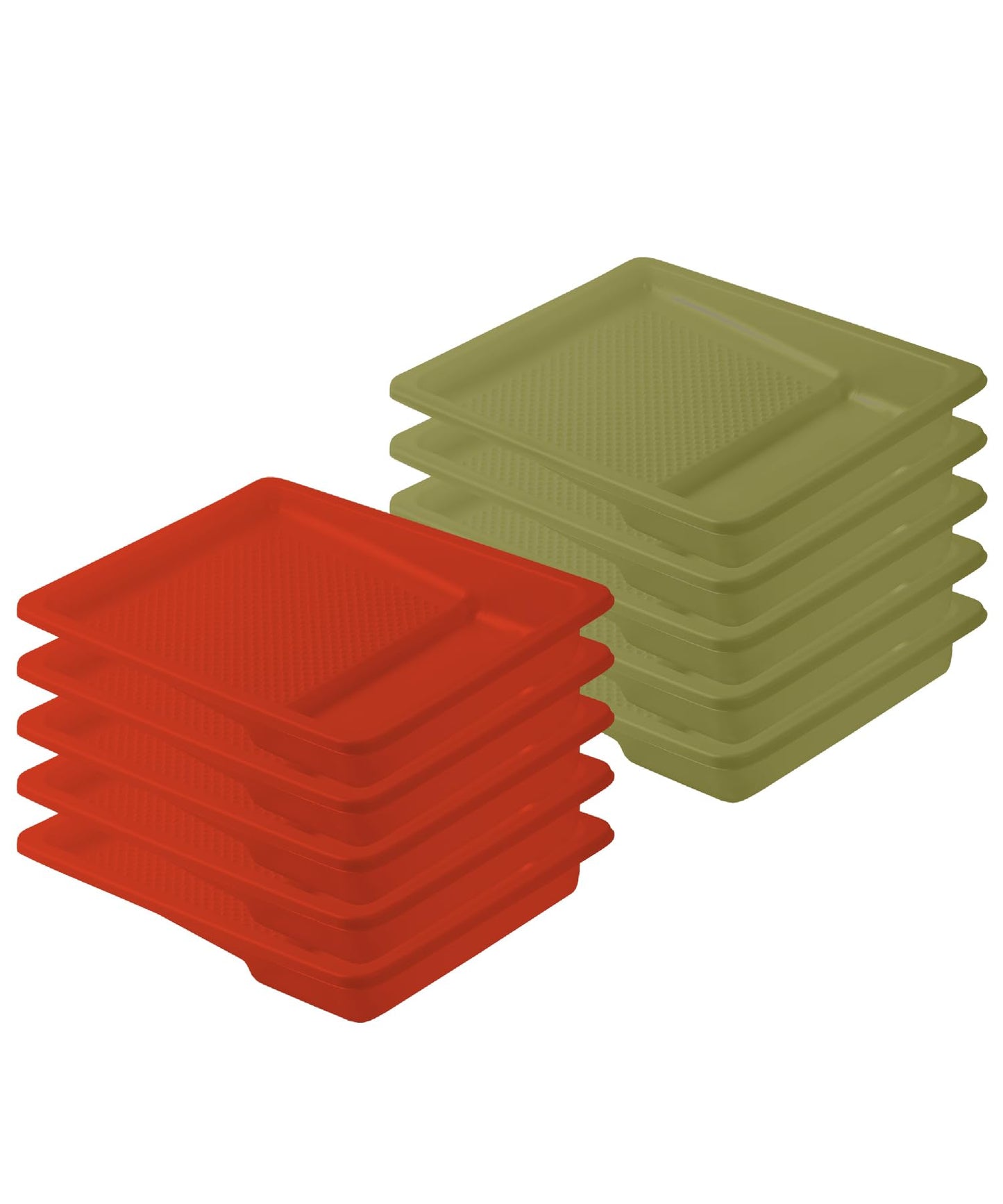 Bates- Paint Tray Liner, 9 Inch, 10 Pack, Paint Roller Tray, Disposable Plastic Paint Trays, Paint Pans Trays, Paint Supplies for House Painting, Roller Tray