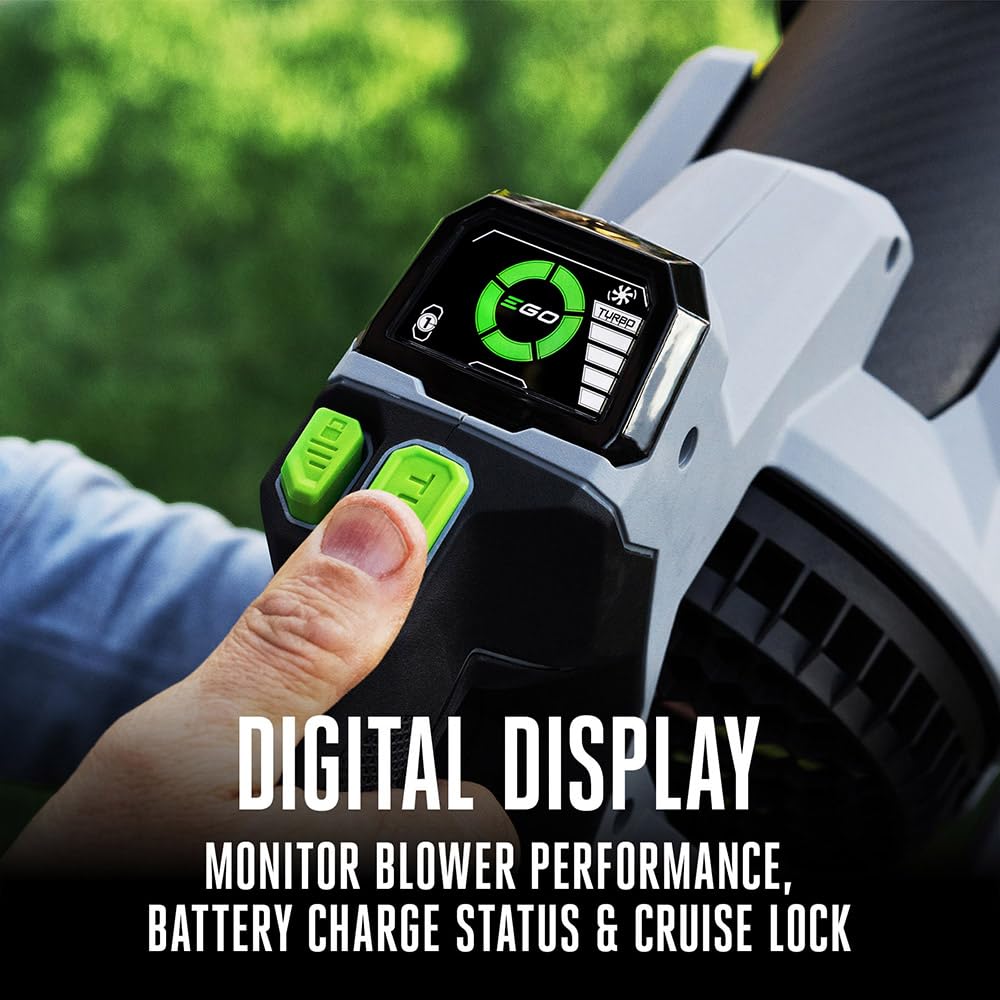 EGO POWER+ Leaf Blower, Cordless Electric 880 CFM, Includes (2) 56V 4.0Ah Batteries and Charger - LB8803-2