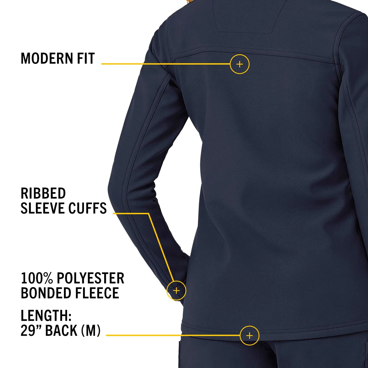 Carhartt Women's Fluid Resistant Fleece Jacket
