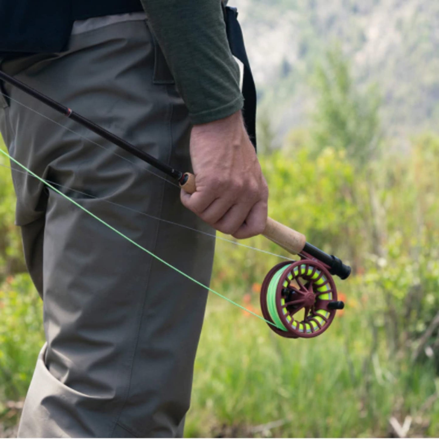 Redington Run Fly Reel, Lightweight Design for Trout, Freshwater Fishing, Carbon Fiber Drag System, Sand, 5/6 Weight
