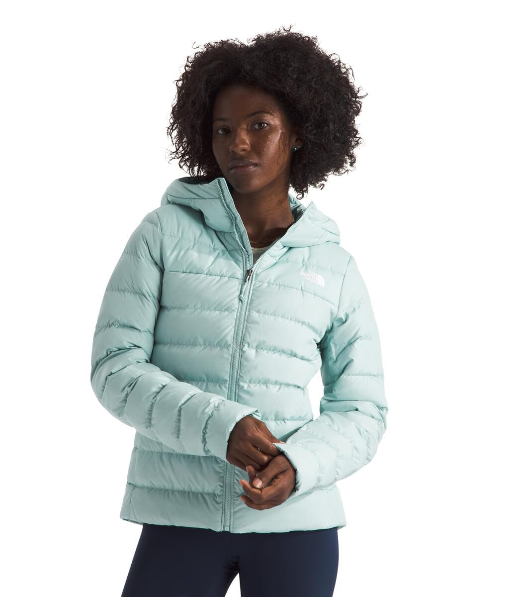 THE NORTH FACE Women's Aconcagua 3 Hooded Jacket | Insulated, Wind & Water Resistant, Attached 3 Piece Hood With Cinch Cord