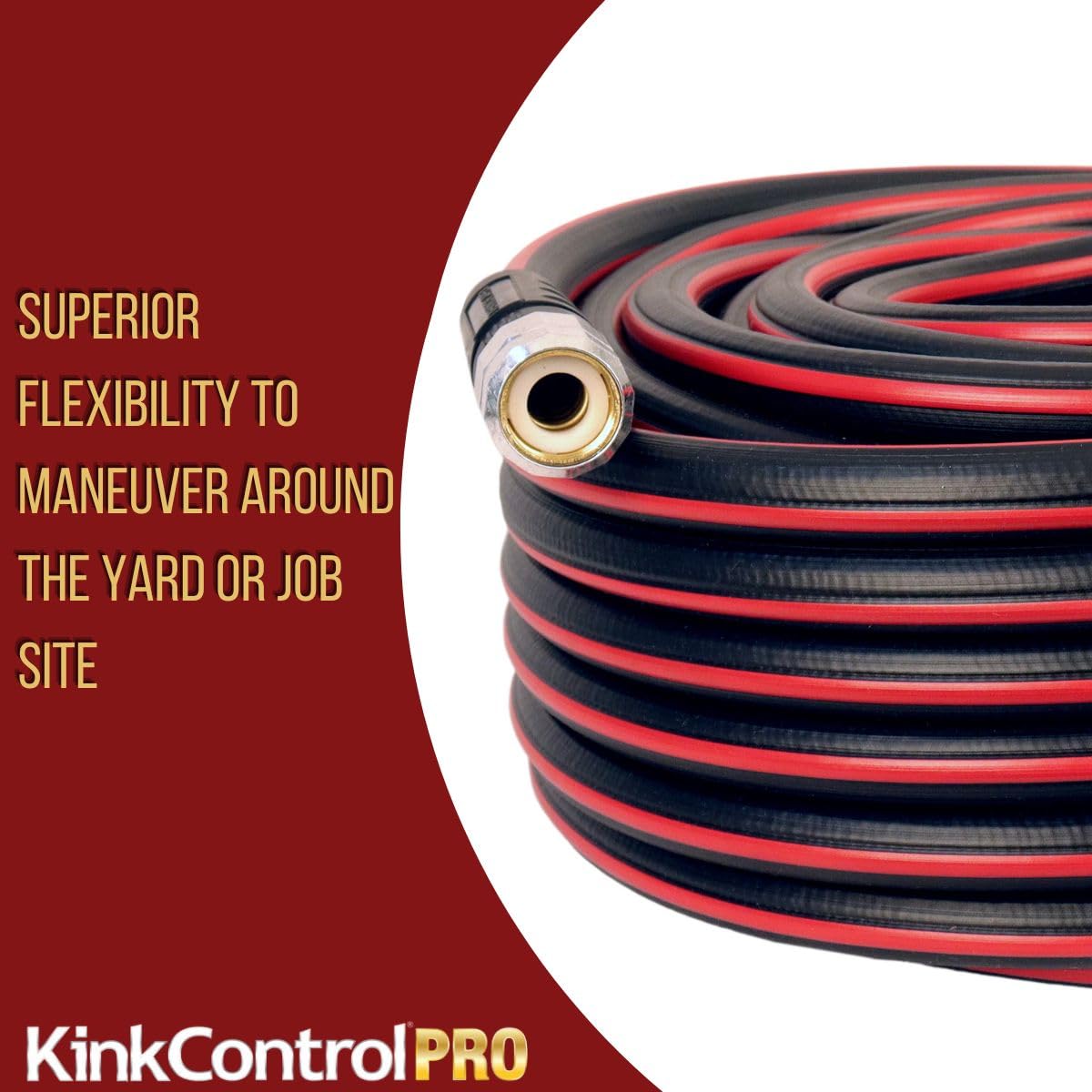 Kink Control Plus 8567-50 Garden Hose, 5/8 in. x 50 ft