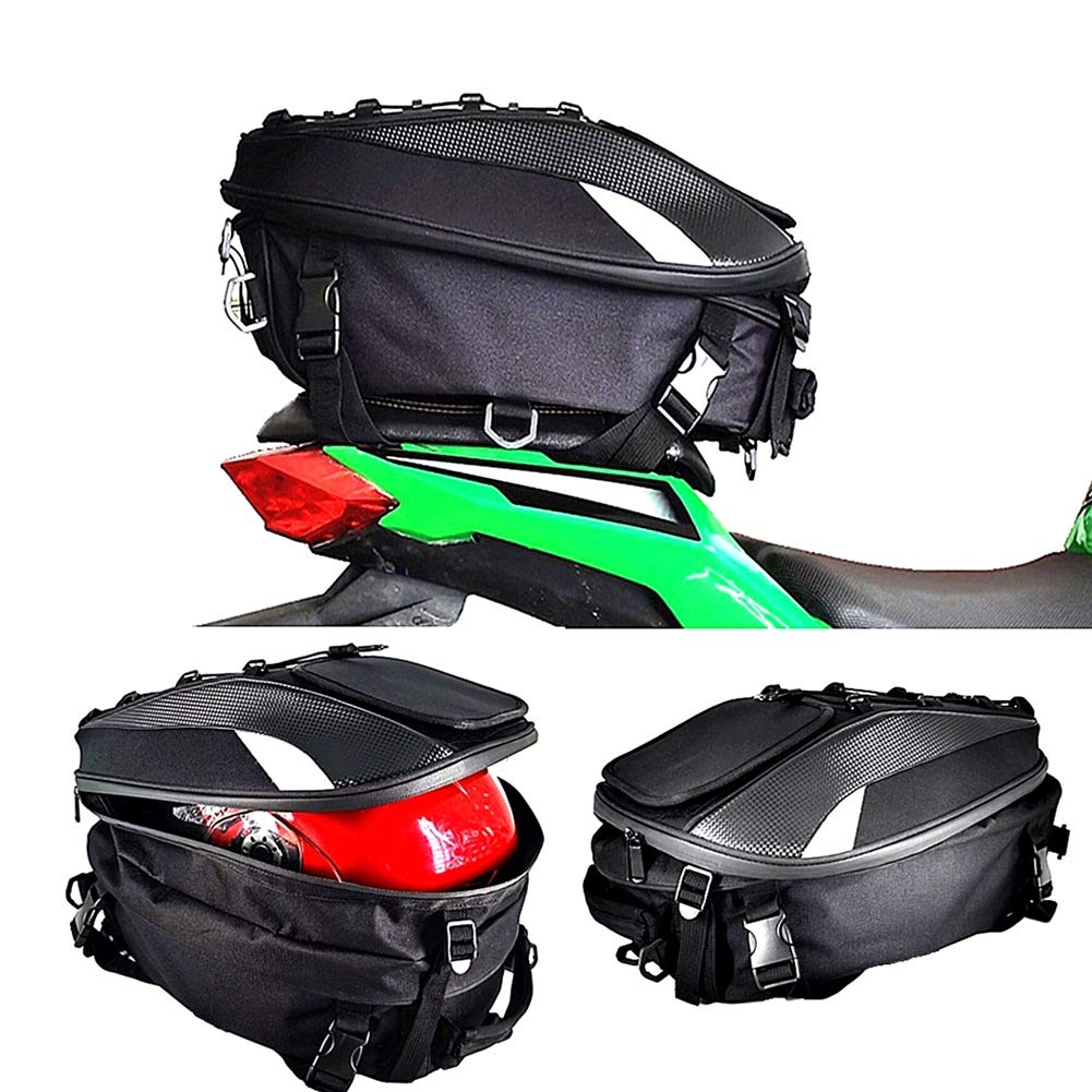 Powersports Saddle Bags - Waterproof Motorcycle Luggage, Helmet & Pillion Seat Side Bags