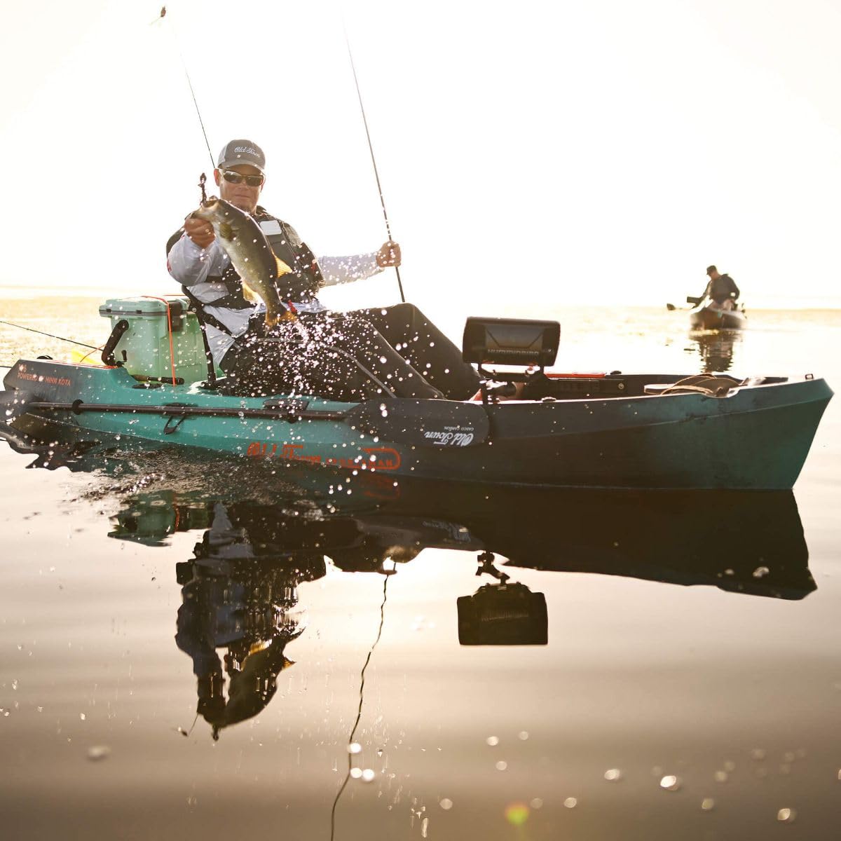 Old Town Sportsman 106 Powered by Minn Kota Motorized Fishing Kayak (Ember Camo)