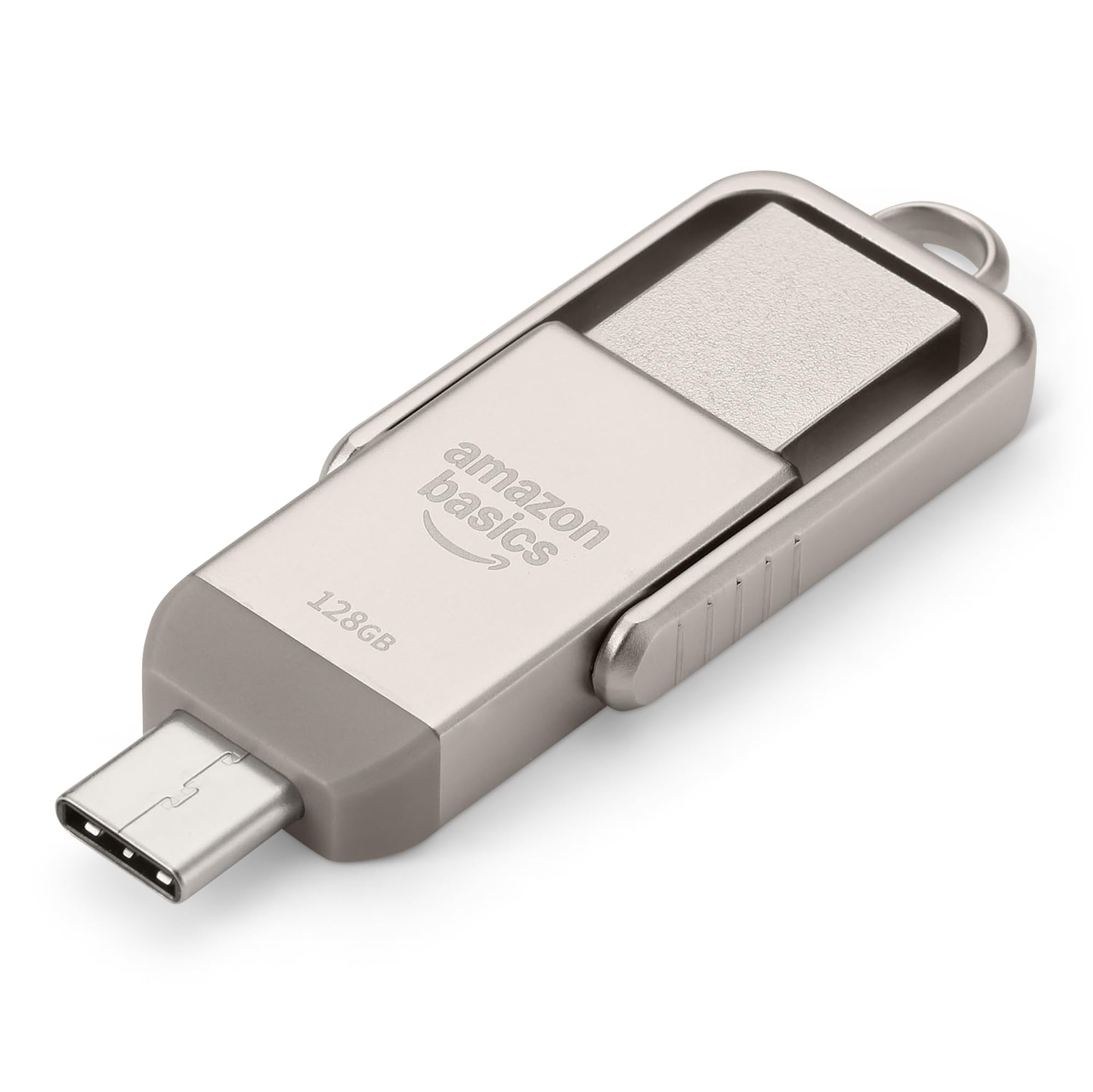 Amazon Basics 128GB USB Flash Drive, Thumb Drive Memory Stick with USB ...