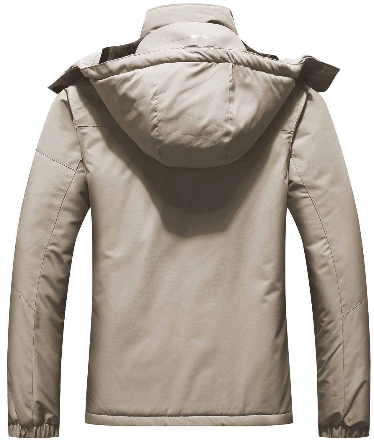 SUOKENI Women's Waterproof Warm Winter Snow Coat Hooded Raincoat Ski Snowboarding Jacket