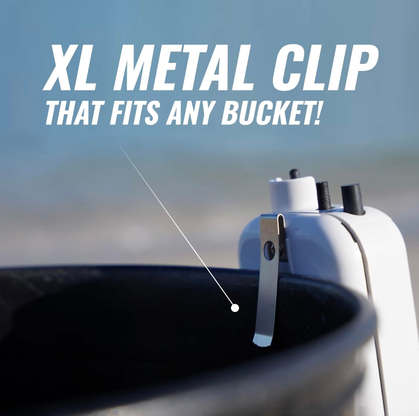 Beyond Bait Pump Portable Live Bait Aerator - Long Lasting Battery Powered Bubbler - Water Resistant Design- XL Air Stone Keep Your Bait Alive Longer