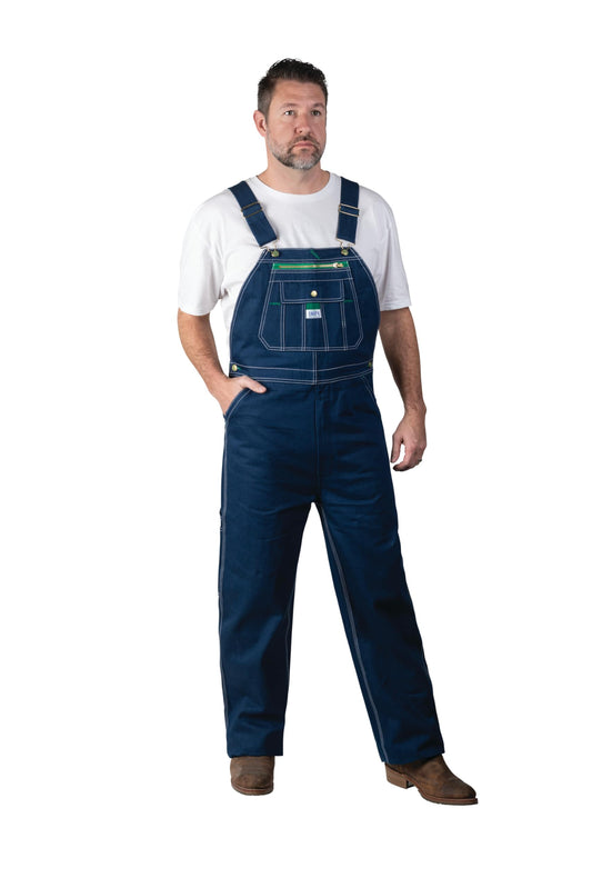 Liberty mens Rigid Denim Bib Overall