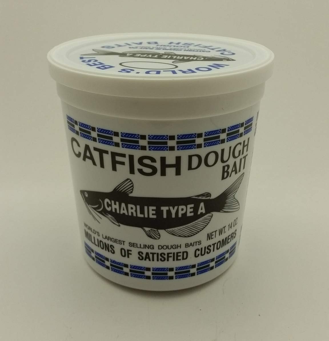 Catfish Charlie Dough Bait Variety Pack, 4 x 14oz Tubs