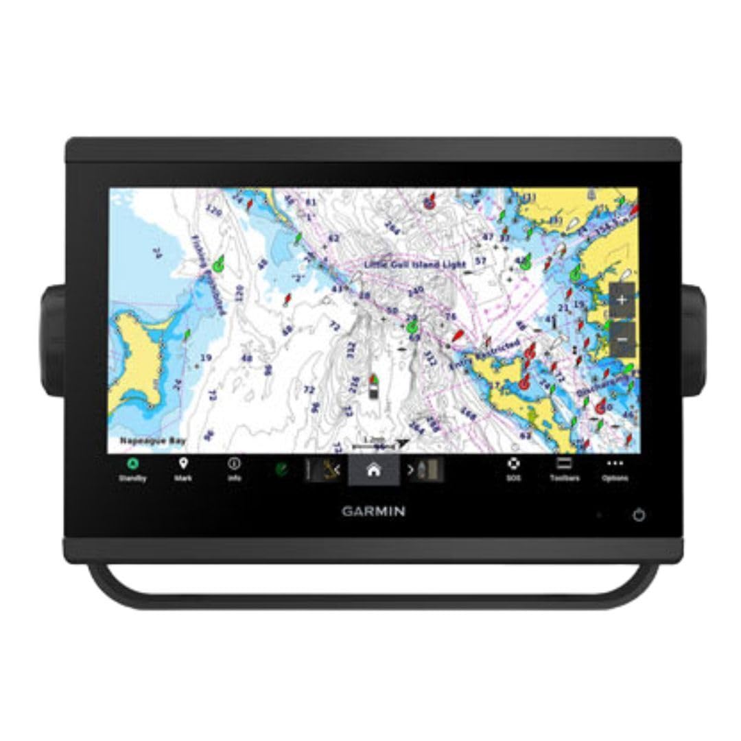 Garmin 010-02366-61 GPSMAP 943xsv SideVü, ClearVü and Traditional Chirp Sonar with Mapping - 9", Navionics+