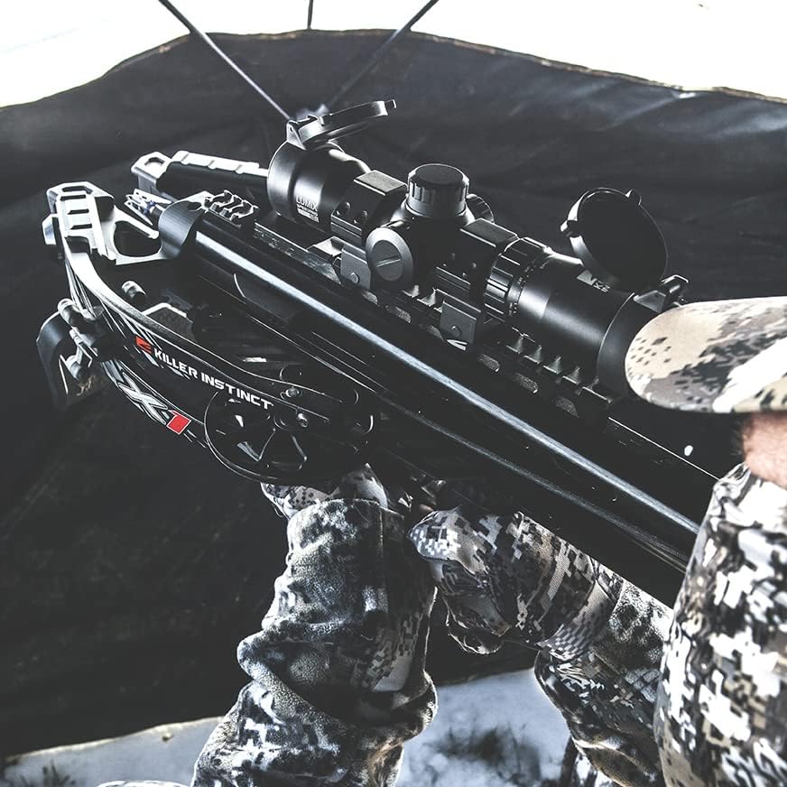 Killer Instinct's Lumix Speedring™ Crossbow Scope! This Scope Has an Adjustable Ring for Varying Speeds If You are Using Our Heavier Hypr KE Crossbow Bolts! This Scope is 1.5-5 X 32