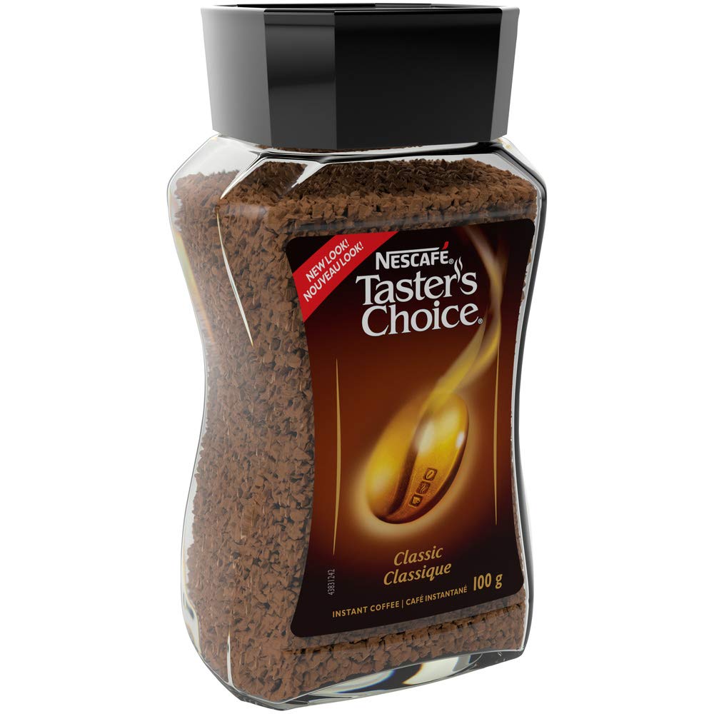 NESCAFÉ Taster's Choice Instant Coffee Light Medium Roast, House Blend, 2 Jars (7 Oz Each)
