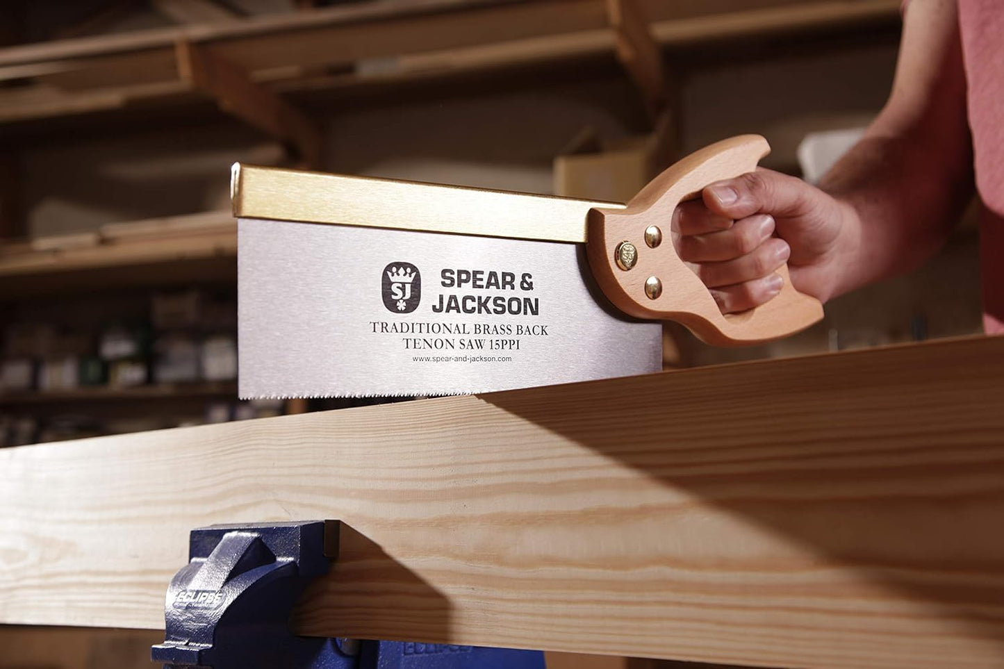 Spear & Jackson 9500R Back Saw, Brown and Silver 22 Inch x 10 ppi