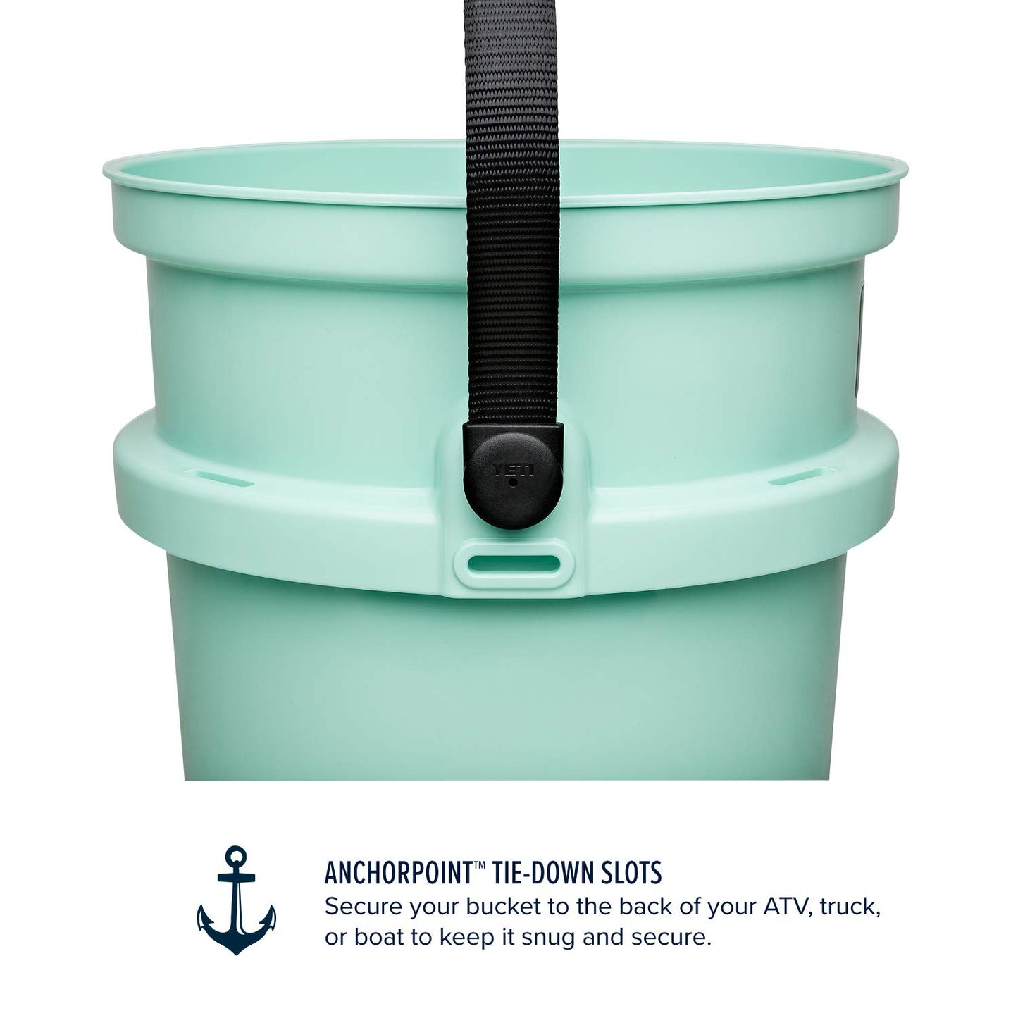 YETI Loadout 5-Gallon Bucket, Impact Resistant Fishing/Utility Bucket