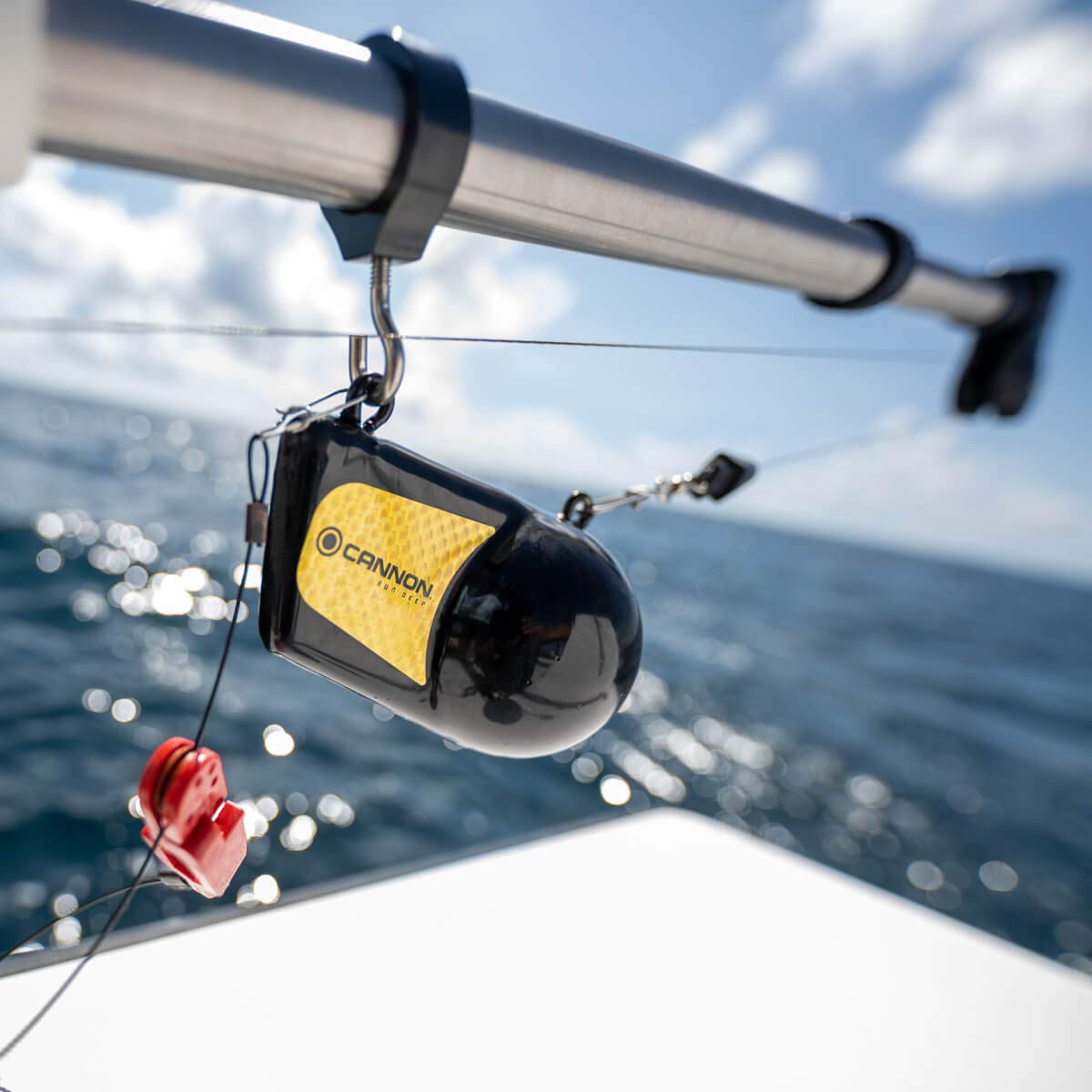 Cannon Downrigger Weight – 8 Lb., Fishing Ball for Boat Trolling