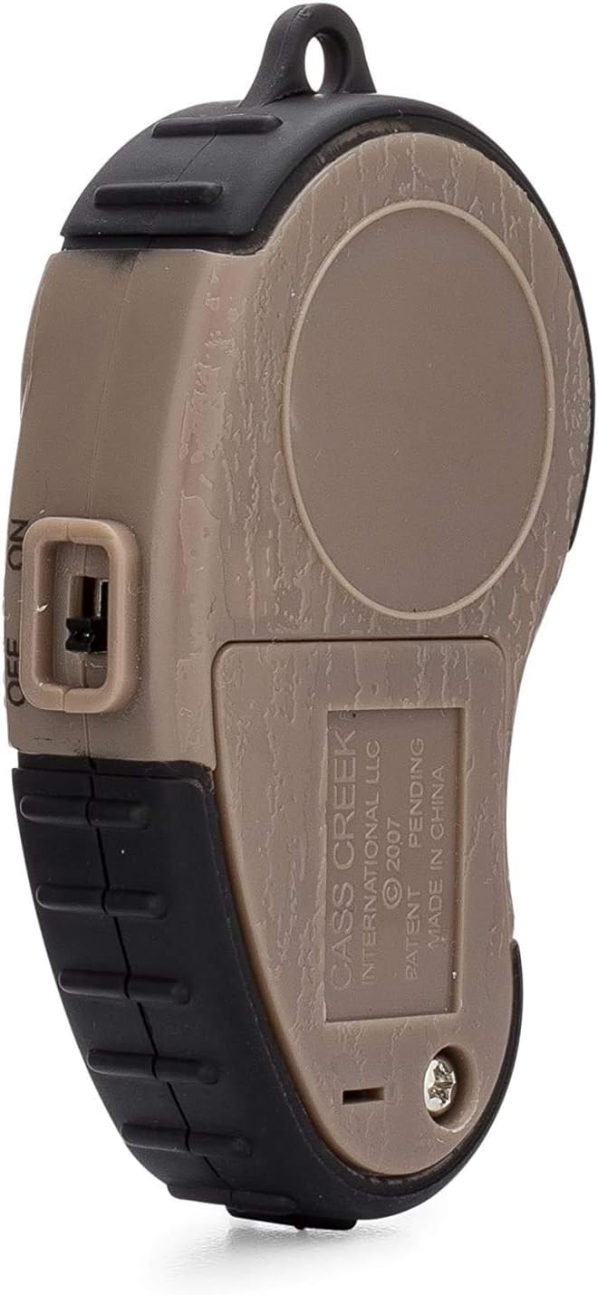 Cass Creek - Mini Predator Call - CC334 - Handheld Electronic Predator Call - Coyote Call Brown, 5.5" x 3.75" x .75"