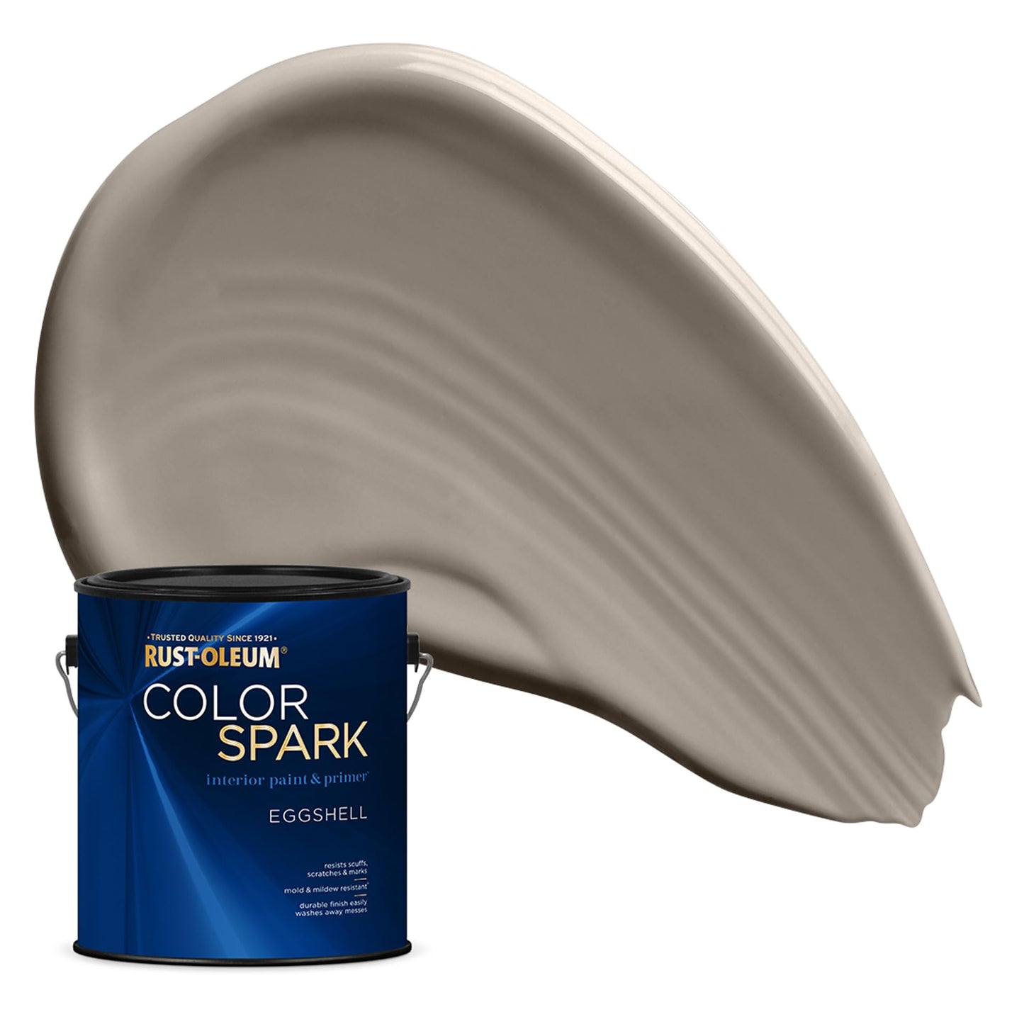 Rust-Oleum Color Spark Interior Paint and Primer in One, Eggshell, Bit of Barley, 1 Gallon