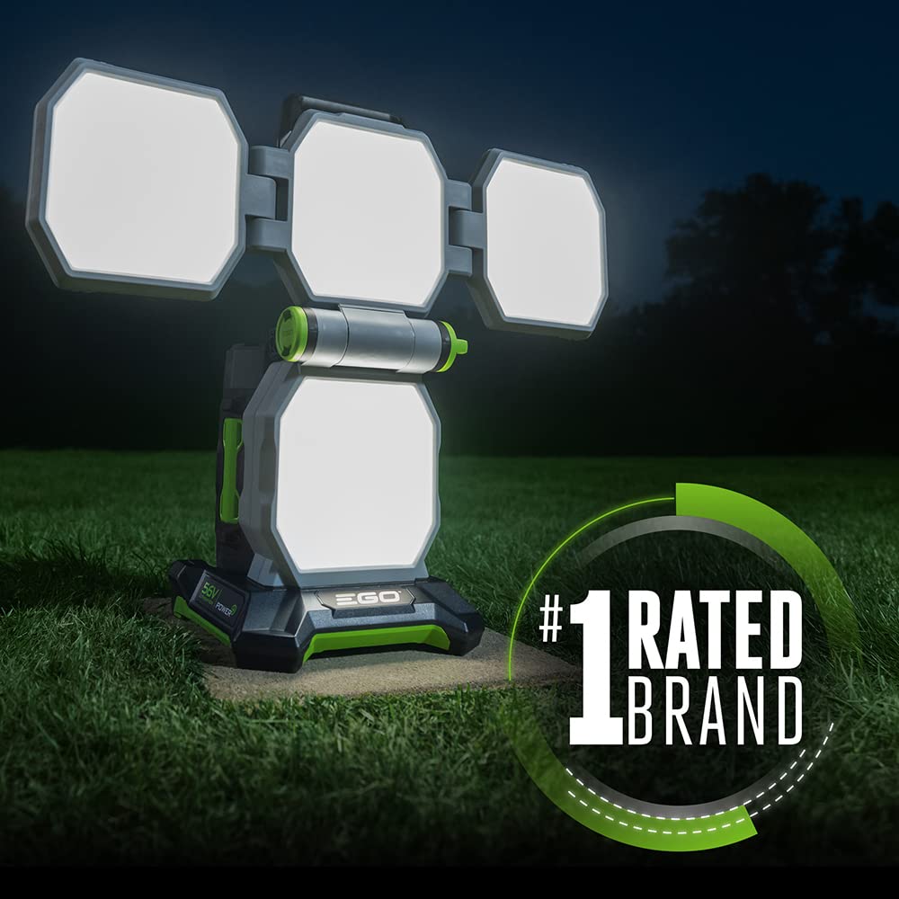EGO Power+ LT1000 Portable Area Light, 5 Brightness Settings, Up to 10,000 Lumens, Battery and Charger not Included