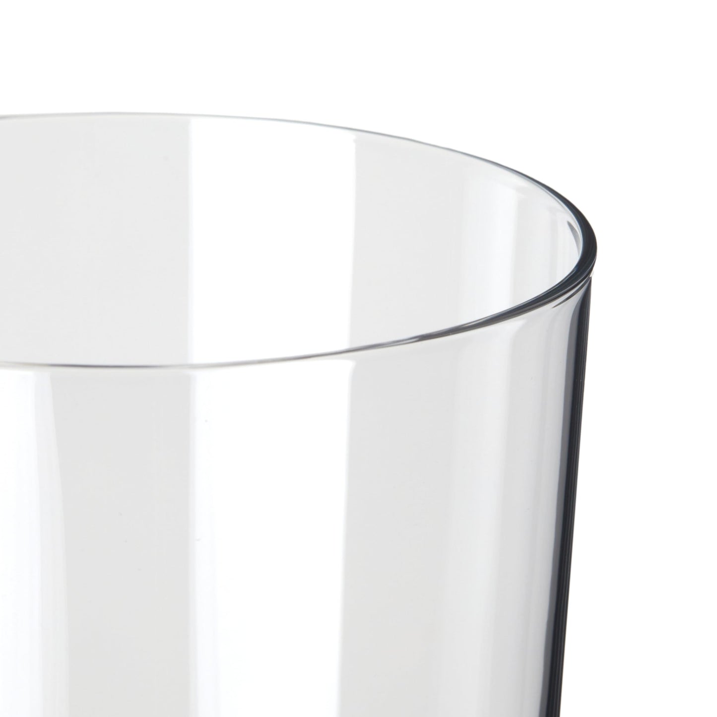 Amazon Basics Admiral Cooler Borosilicate Glass Cup, 14.7 oz, Microwave-Safe, Commercial-grade, 24-Pack, Transparent