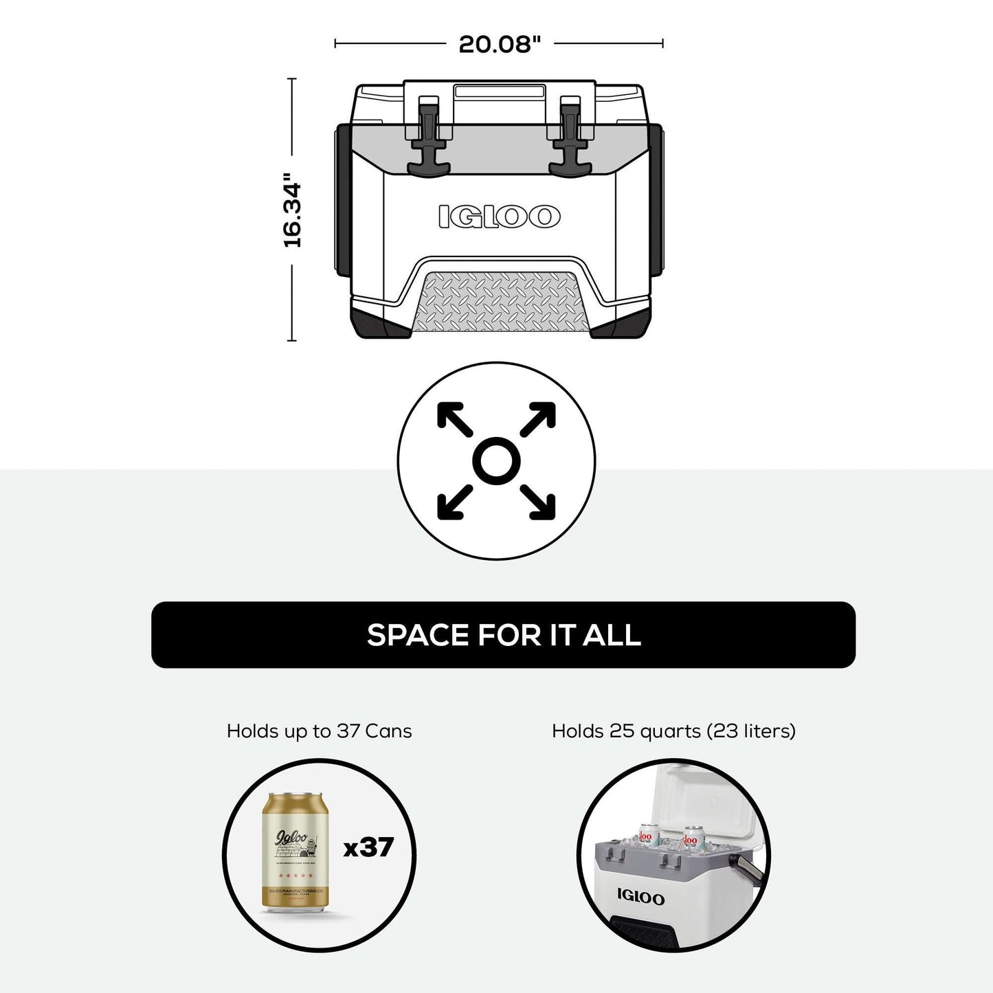 Igloo BMX Hard Coolers (25-72QT)