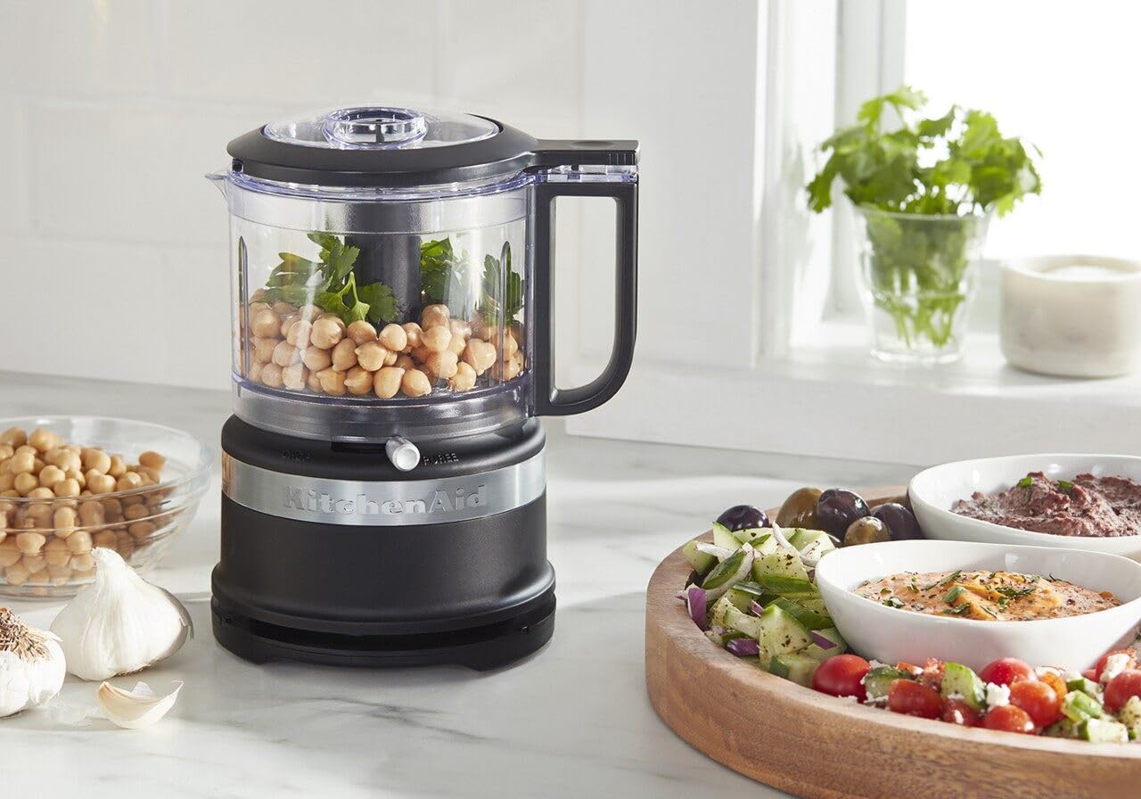 KitchenAid 3.5 Cup Food Chopper KFC3516AQ, Aqua Sky