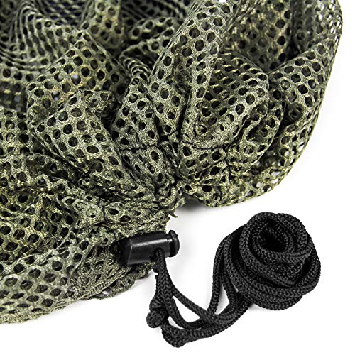 GUGULUZA Mesh Decoy Bags, Green/Camo Duck Decoy Bag for Goose/Turkey/Waterfowl/Pigeon, Light Weight Carrying Storage Backpack for Hunting