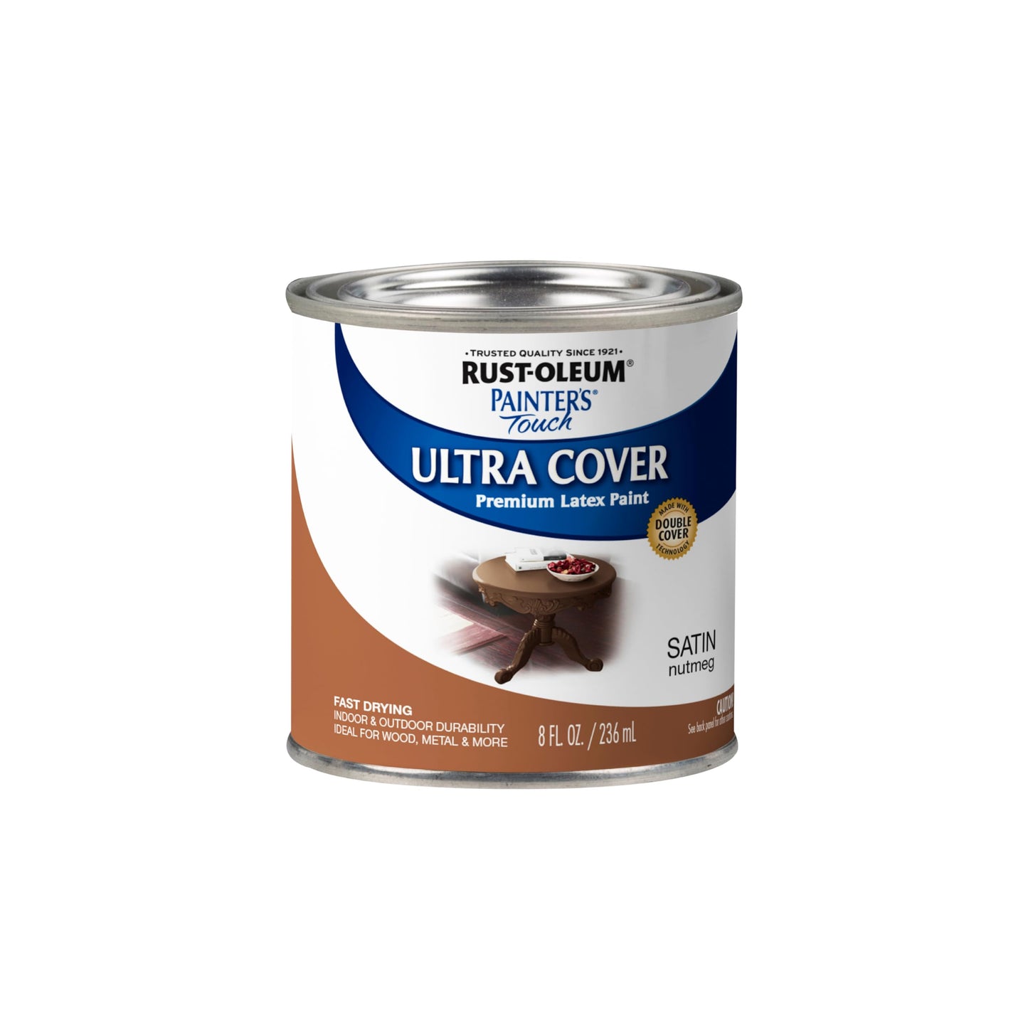 Rust-Oleum 1976502 Painter's Touch Latex Paint, Flat Black 32 Fl Oz, 1 Quarts, (Pack of 1)