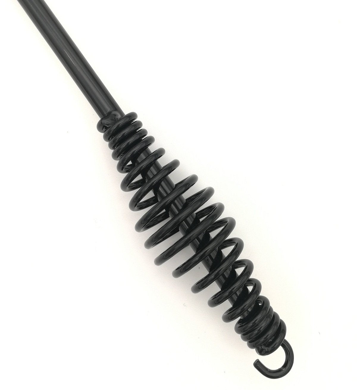 Welding Chipping Hammer with Coil Spring Handle,10.5",Cone and Vertical Chisel,10" Wire Brush