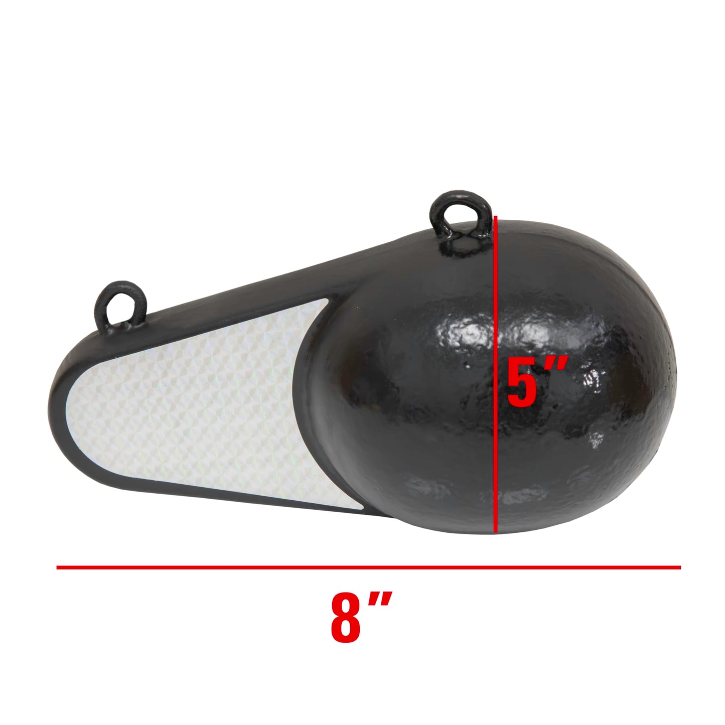 Extreme Max Coated Keel-Style Downrigger Weight