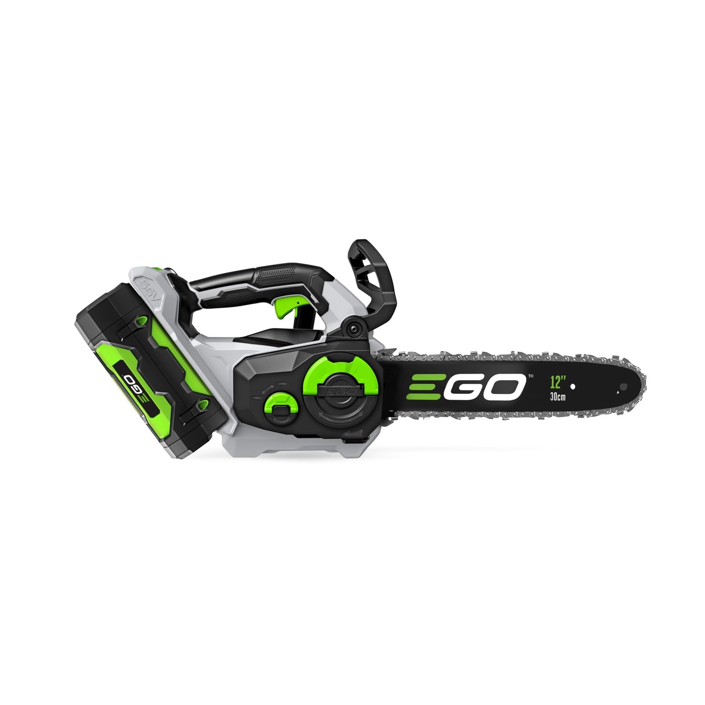 EGO POWER+ Chain Saw, 16” Battery Powered Chainsaw, Electric Cordless, Includes 56V 2.5Ah Battery and Charger – CS1611