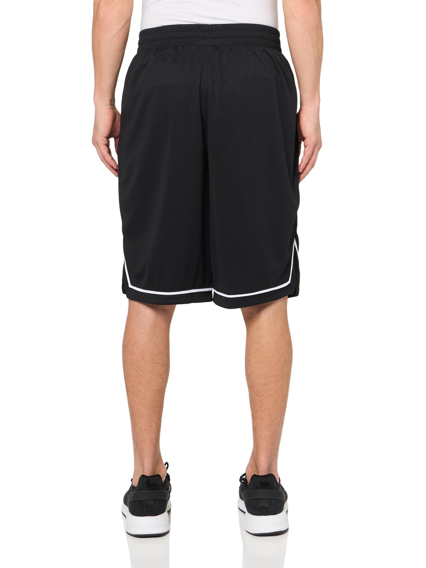 adidas Men's Badge of Sport Basketball Shorts, Black/White