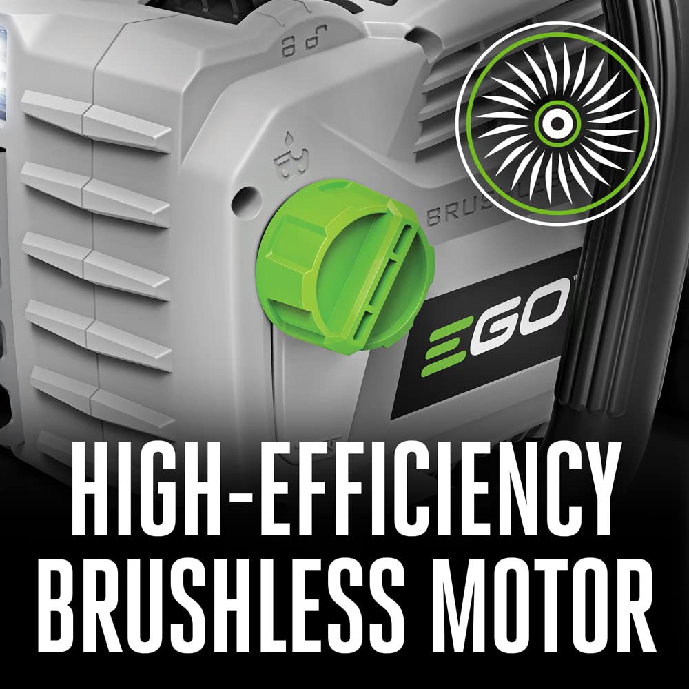 EGO POWER+ Chain Saw, 16” Battery Powered Chainsaw, Electric Cordless, Includes 56V 4.0Ah Battery and Charger – CS1613