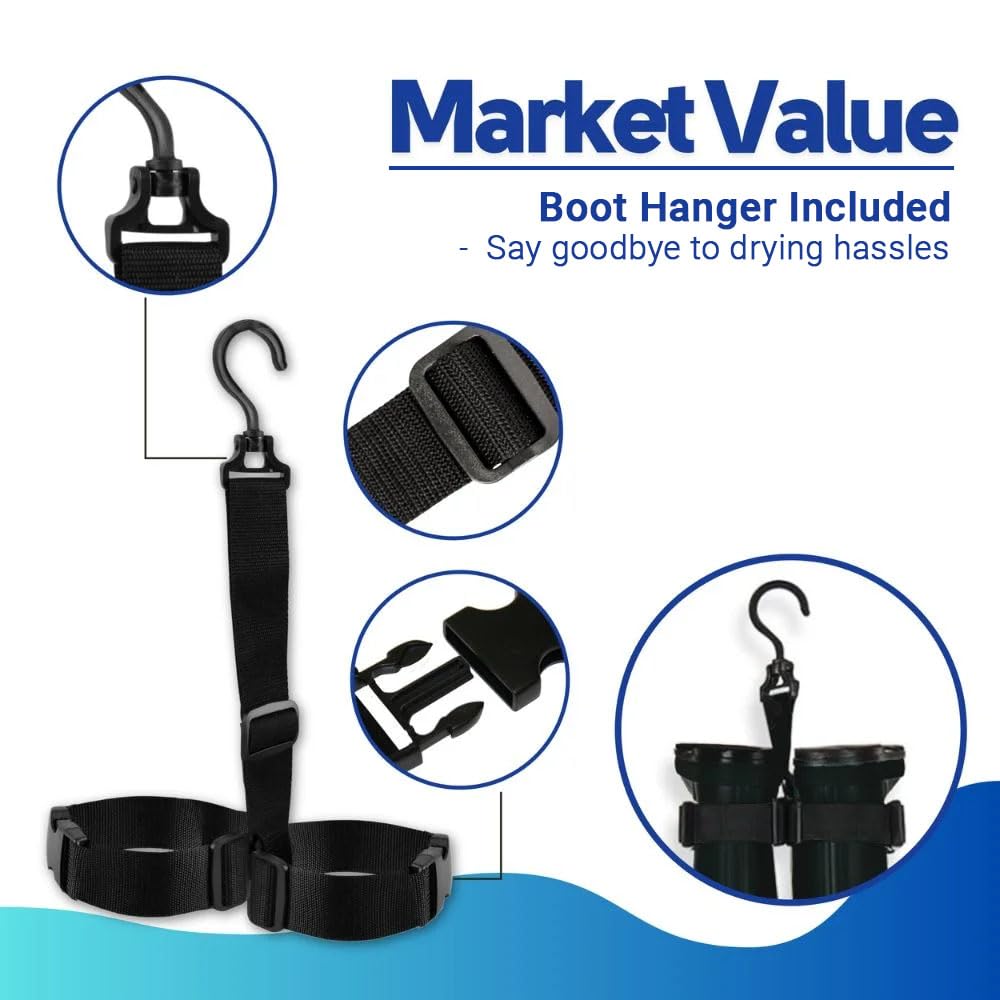 Chest Waders for Kids and Adults, Fishing and Hunting Waders with a Pocket and a Wader Hanger