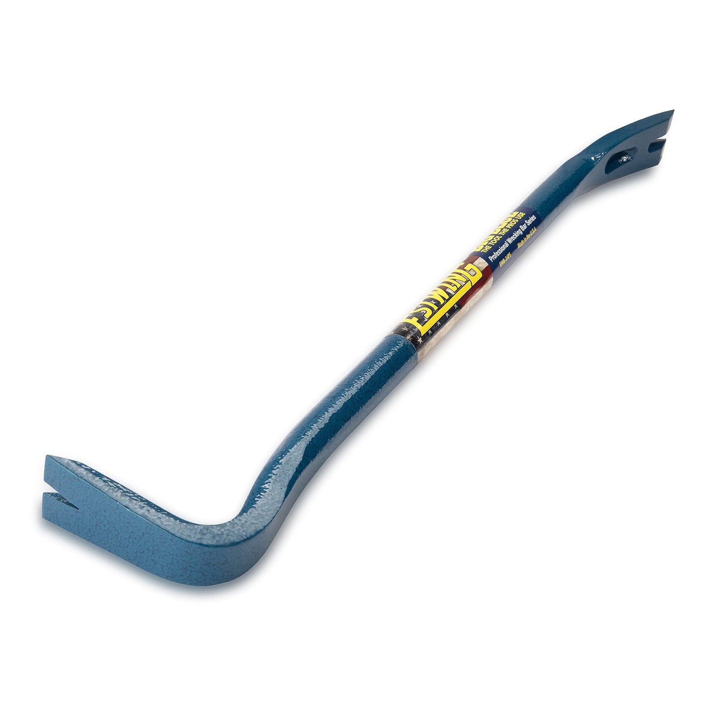 ESTWING Gooseneck Wrecking Bar PRO - 36" Pry Bar with Angled Chisel End & Forged Steel Construction - EWB-36PS