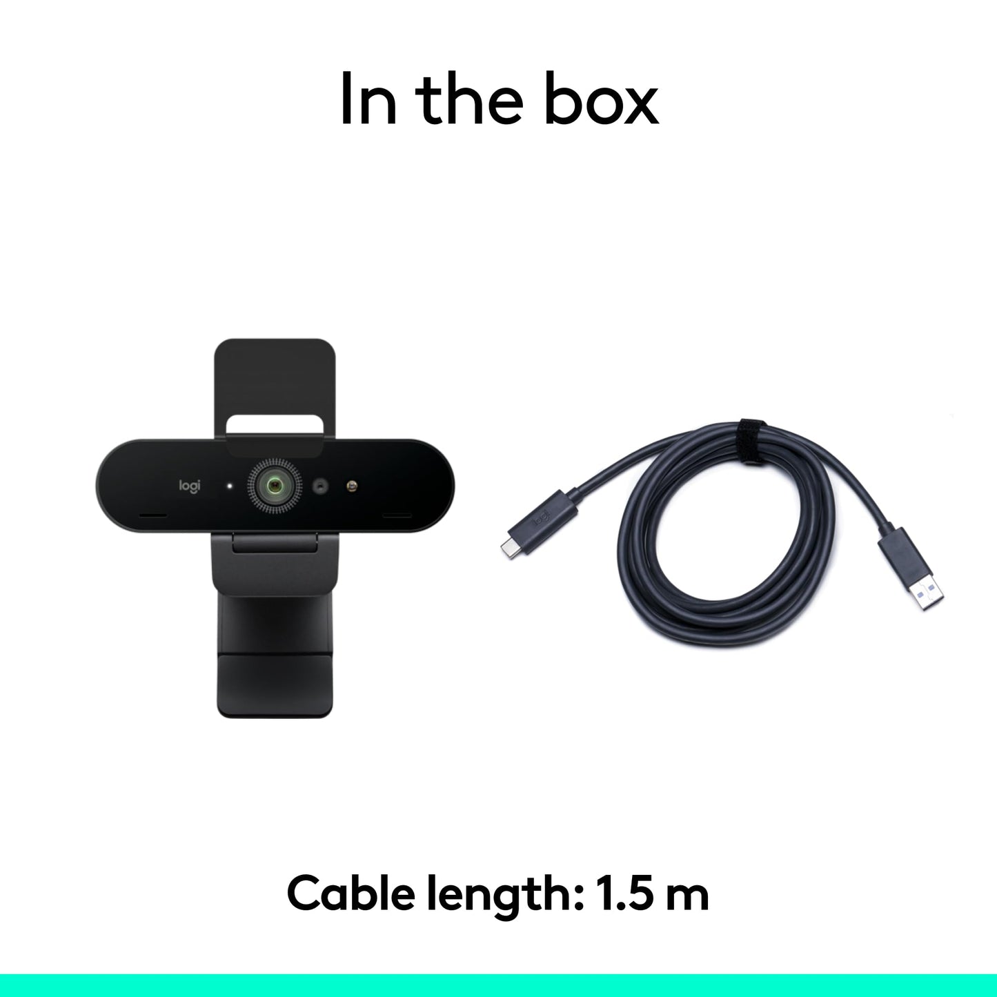 Logitech Brio 4K Webcam, Video Calling, Noise-Cancelling mic, HD Auto Light Correction, Wide Field of View, Works with Microsoft Teams, Zoom, Google Voice, Google Meet, PC/Mac/Laptop/MacBook/Tablet