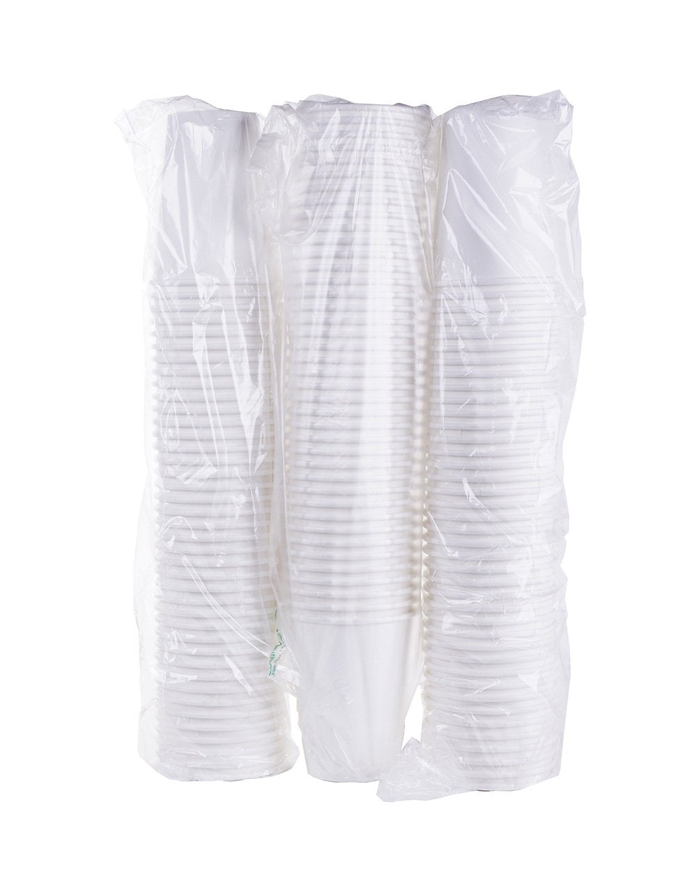 TashiBox 12 oz White Hot Drink Paper Cups - 120 Count - Disposable Paper Coffee Cups