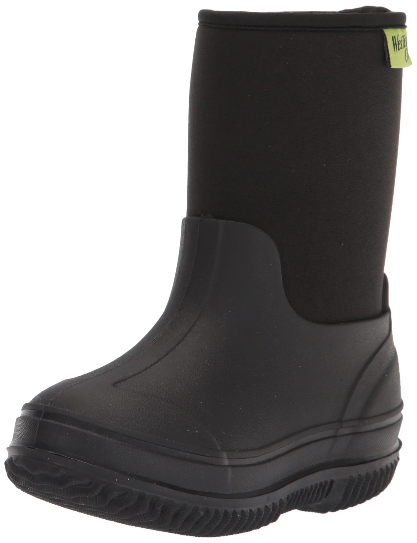 Western Chief Kids Freestyle Neoprene Outdoor Boot, Lightweight, Kid Friendly for Boys and Girls Waterproof Boot for Rain, Mud, Cold Weather, Snow