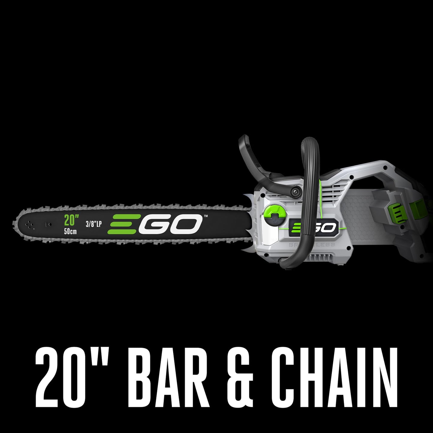 EGO POWER+ Chain Saw, 20” Battery Powered Chainsaw, Electric Cordless, Battery and Charger Not Included – CS2000