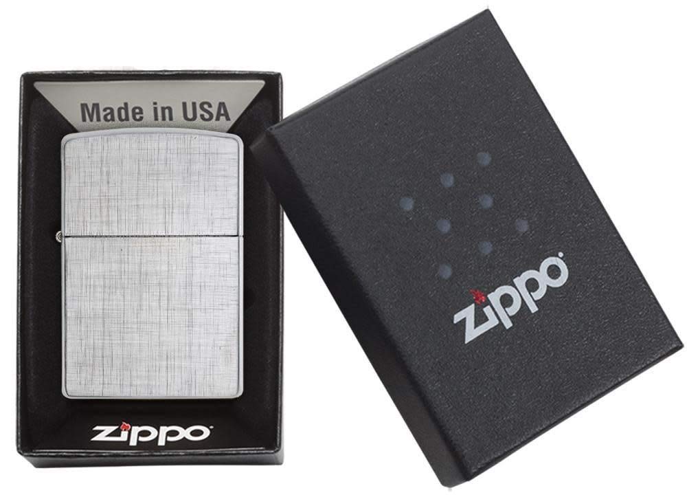 Zippo 200 Classic Brushed Chrome Pocket Lighter